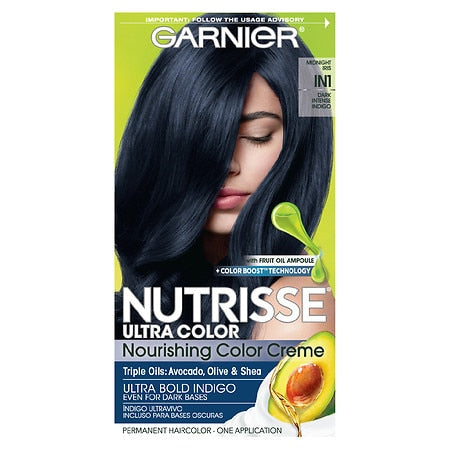 Garnier Hair Color - Nutrisse Colorissimos/Ultra Co - Dark Intense Indigo In1