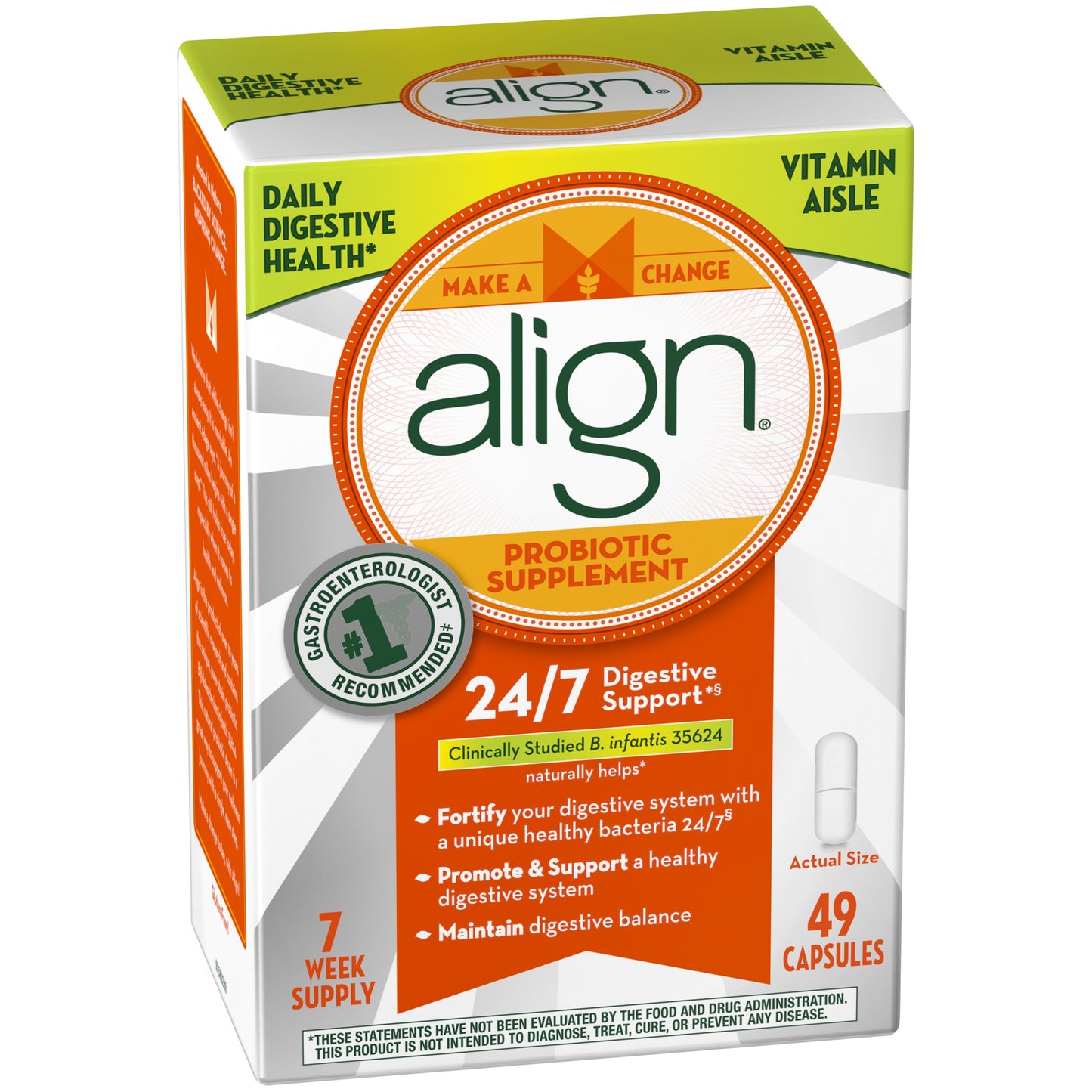 Align Probiotic - Ultimate Gut Support - 49 Capsules