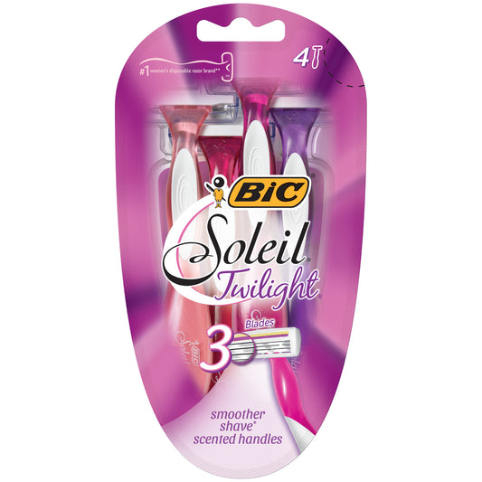 Bic - Disposable Razors - Soilel Scented3 - 4 Razors