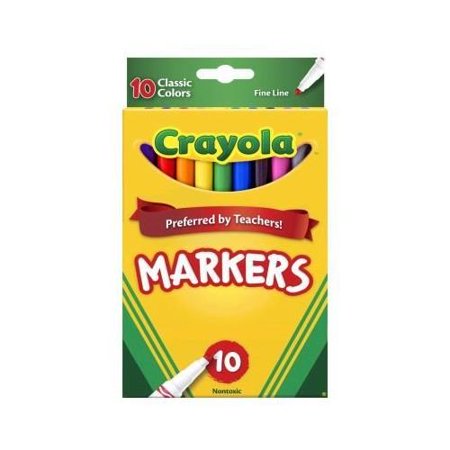 Crayola - Marker Thin 10 Ct