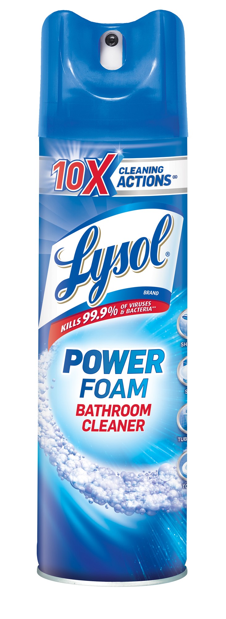 Lysol Aerosol Spray - Bathroom Cleaner - Island Breeze - 24Oz