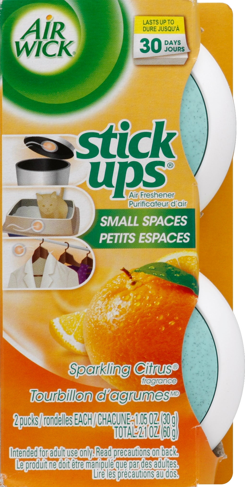 Airwick - Stick Ups - Sparkling Citrus - 2 Pack