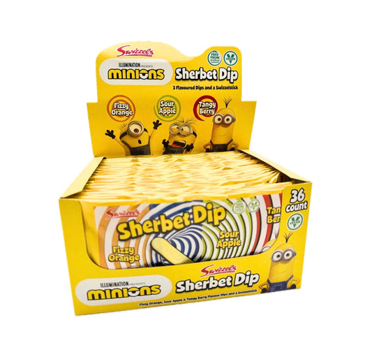 SWIZZELS MINIONS SHERBET DIP 36 PACK