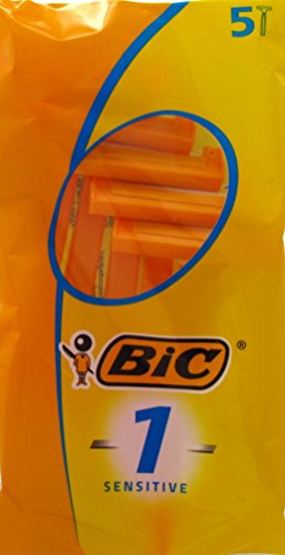 Bic - Disposable Razors - Classc Sensitive1 - 5 Razors