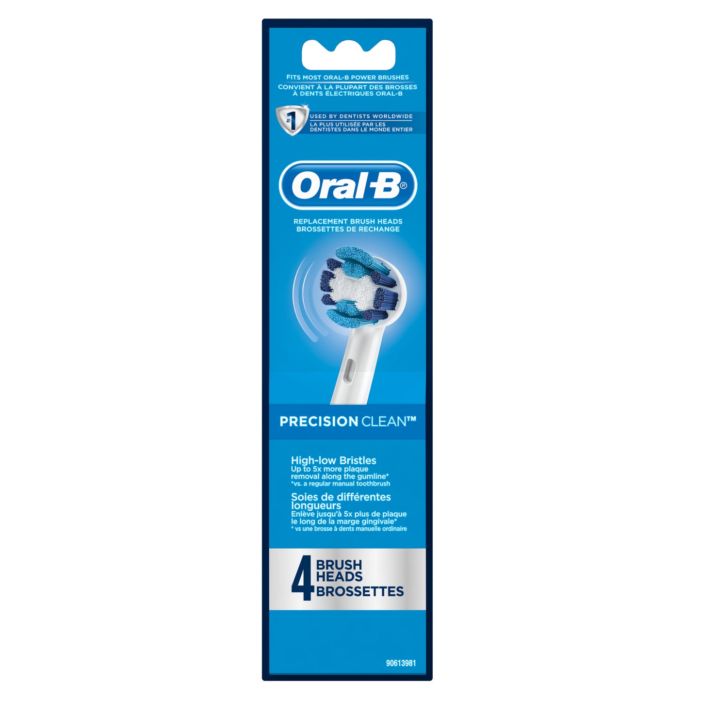 Oral-B - Brush Heads - Precision Clean - 4 Heads