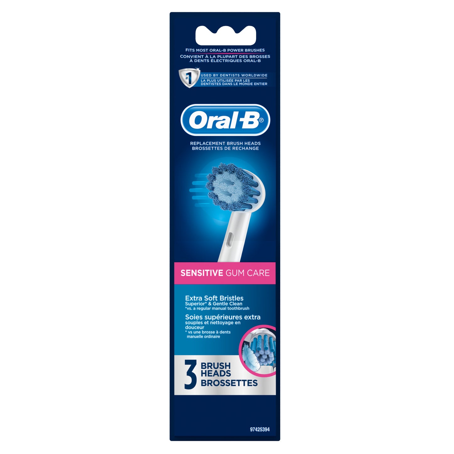 Oral-B - Brush Heads - Sensitive Gum Care | 3 Heads