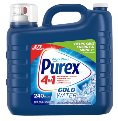 Purex - Coldwater Advancid - 4 In 1 Liquid Laundry Detergent - 312 Floz