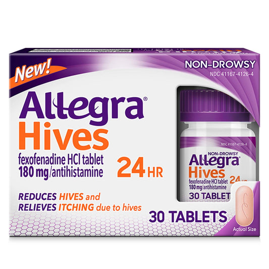 Allegra - Tablets - Hives - 30 Ct