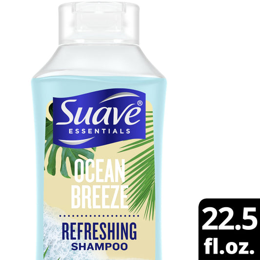 Suave Shampoo - Ocean Breeze - 22.5 Floz