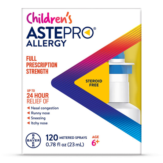 Astepro Nasal Spray - Childrens 24-Hour Allergy Relief - 120 Sprays