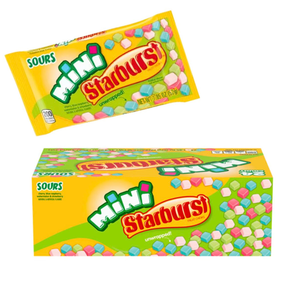 STARBURST Mini Sour 24 pack