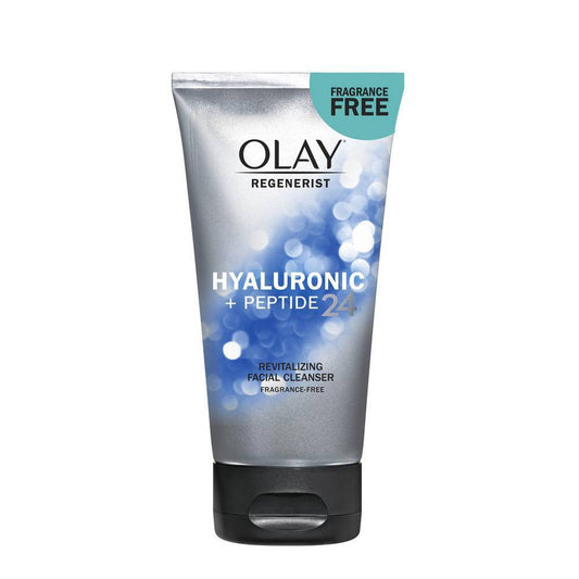 Olay - Regenerist Hyaluronic + Peptide 24 Fragrance-Free Face Wash - 5Oz