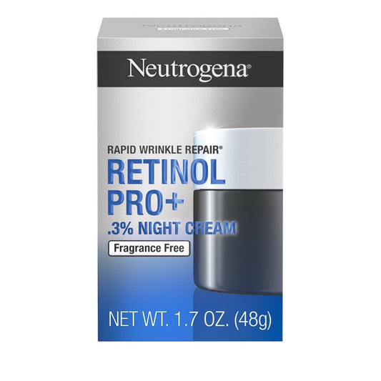 Neutrogena - Rapid Wrinkle Repair Pro + 0.3% Night Cream - 1.7 Fl Oz