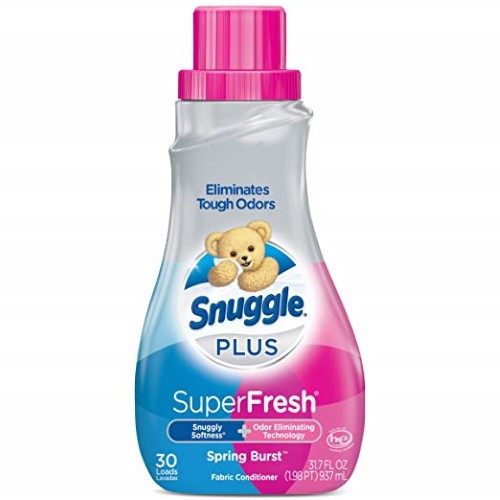 Snuggle - Super Fabric Softener - Super Fresh Snuggly Softness +Odor Eliminating Technology Original 31.7 Us Fl.Oz