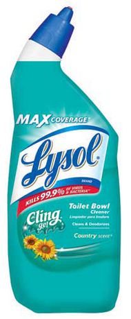 Lysol Toilet Bowl Cleaner - Action Gel® Country Scent® 9/710 Ml