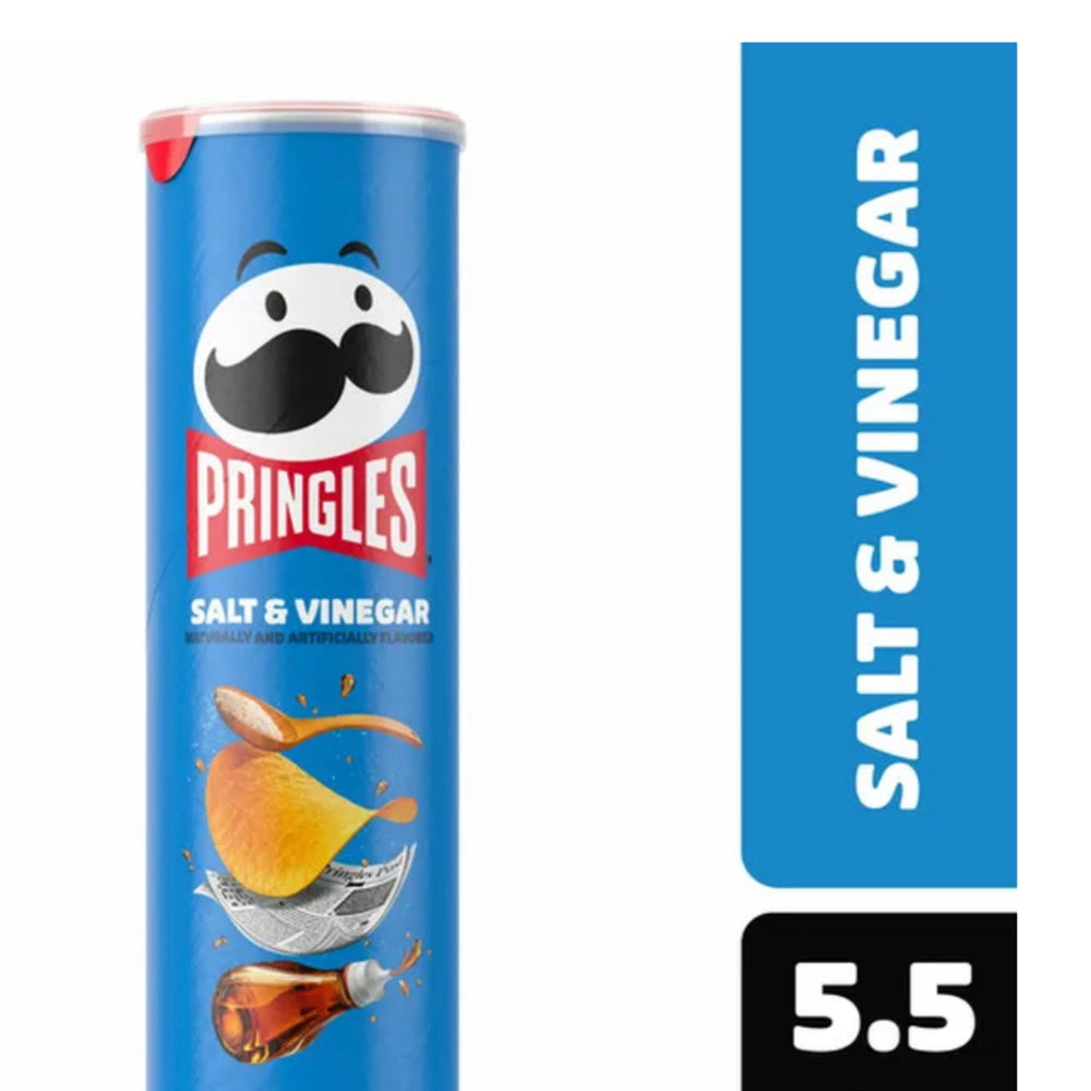 PRINGLES Salt and Vinegar 5.5oz 14 pack