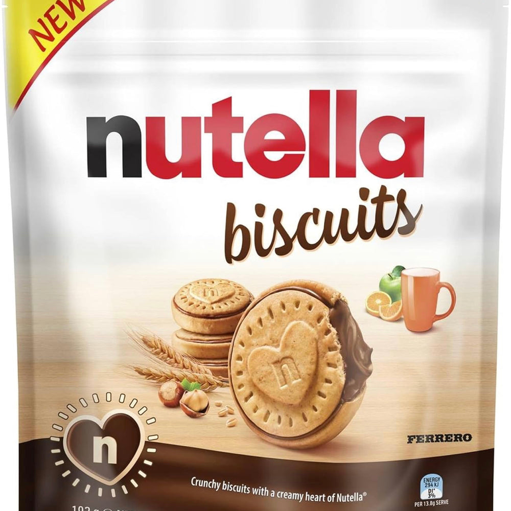 NUTELLA Biscuit bag 193G 10 pack x 14pcs