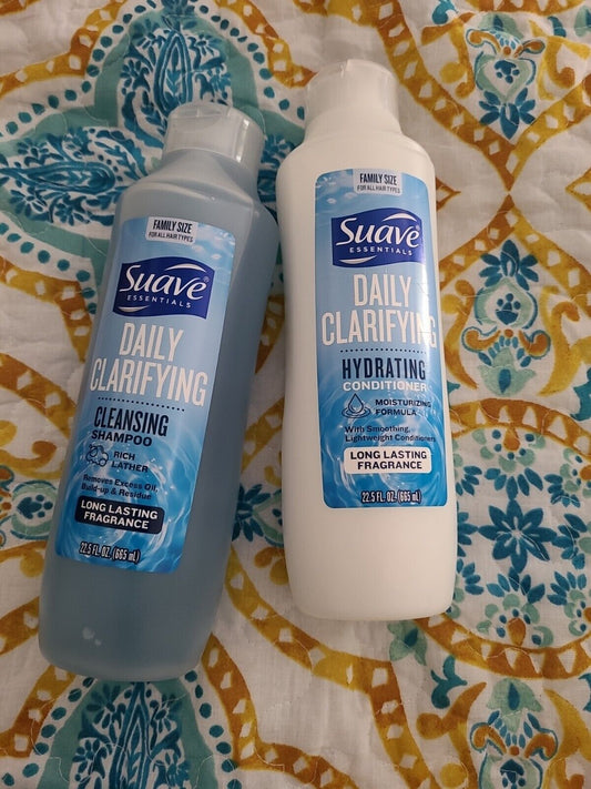 Suave Conditioner - Daily Clarifying - 22.5 Floz