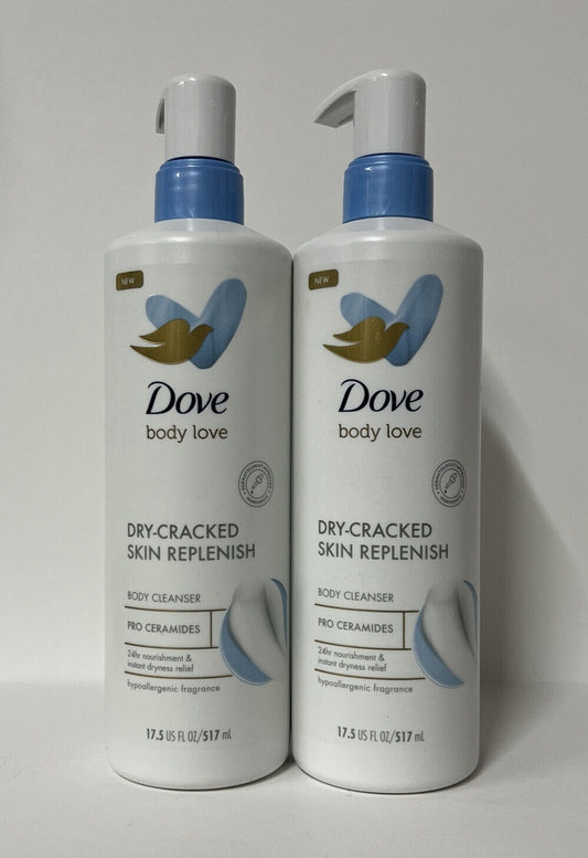 Dove Body Wash - Anti-Stress Blue Chamomile & Oat Milk - 20 Oz