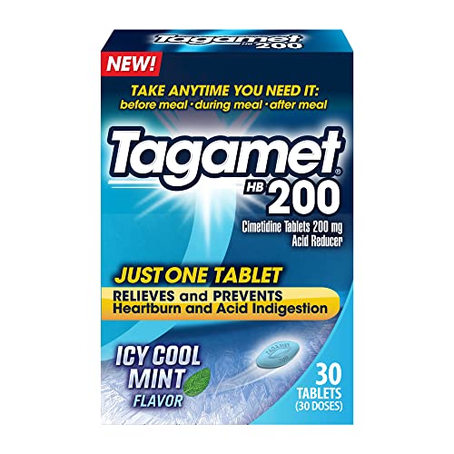 Tagamet Acid Reducer - Icy Cool Mint 30 Tablets