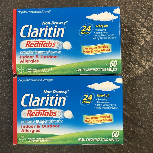 Claritin - Tabltes - Reditabs 24Hr - 60 Ct