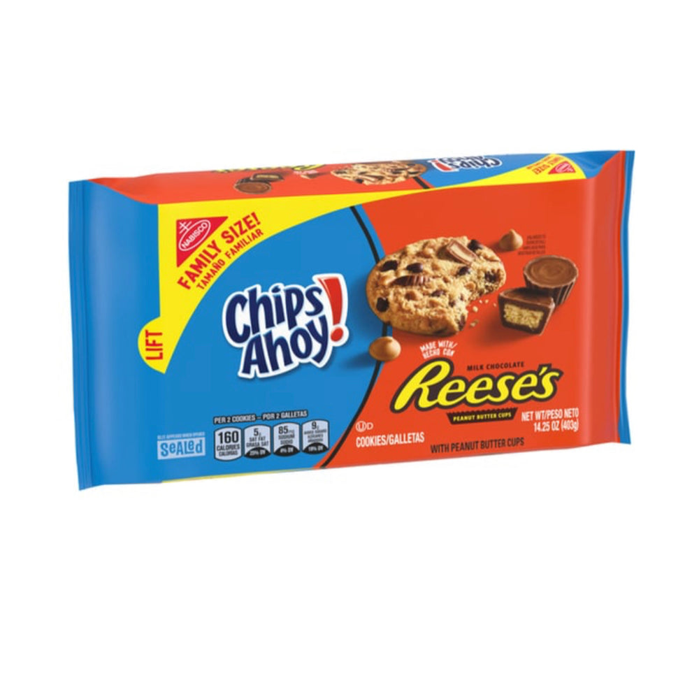 12pk Nabisco Chips Ahoy Reese's Peanut Butter Cups Chewy
Family Size 14.25oz