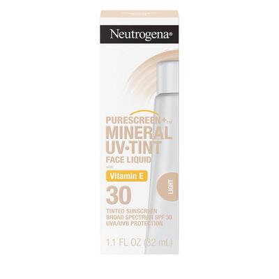 Neutrogena - Purescreen + Mineral Uv Tint Face Liquid - Light- With Spf 30- 1.1Oz