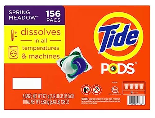 Tide - Pods - Spring Meadows - 156 Ct