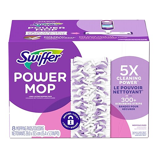 Swiffer - Power Mop Pads - 8Ct/2Pk