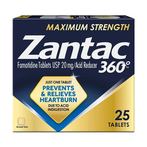 Zantac - Tablets 25 Ct