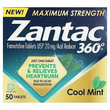 Zantac - Maximum Strength 50 Tablets Cool Mint