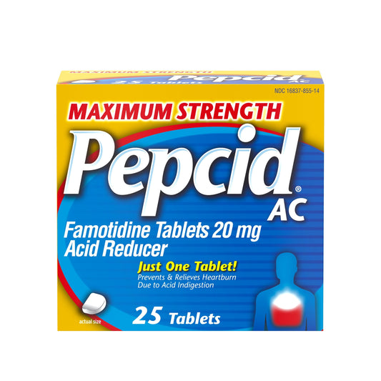 Pepcid - Ac - Max Strength - 25 Tablets