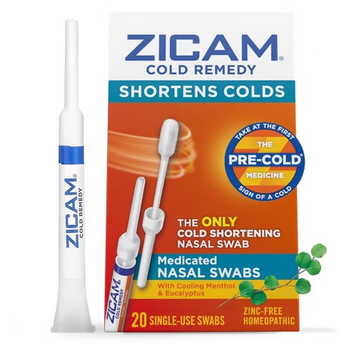 Zicam - Cold Remedy Nasal Swabs 20 Count