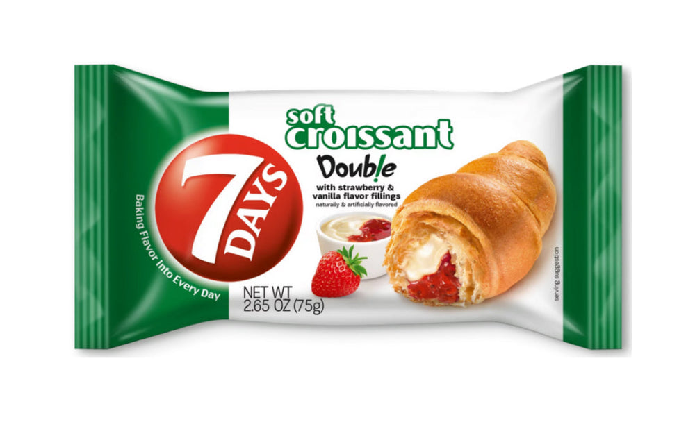 7DAYS CROISSANTS Strawberry 6 pcs 1 pack