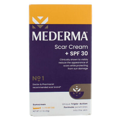 Mederma - Scar + Cream Spf 30 Sunscreen 0.7 (20 G)