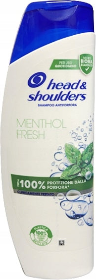 Head & Shoulders Shampoo - Menthol - 360 Ml