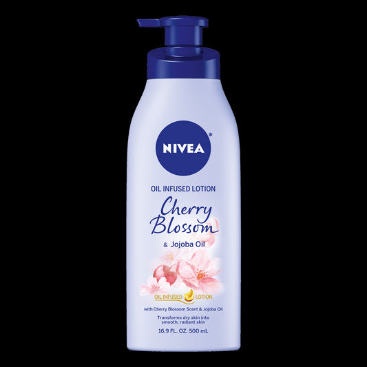 Nivea Body Lotion - Cherry Blossom - 16.9 Floz