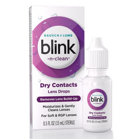 Blink - Eye Drops - Remove Lens Buildup 0.5 Floz