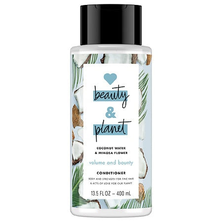 Beauty & Planet Conditioner - Coconut Water & Mimosa Flower - 13.5 Floz