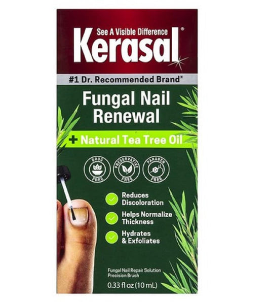 Kerasal Nail - Renwal - Plus Tea Tree Oil 0.33 Fl Oz