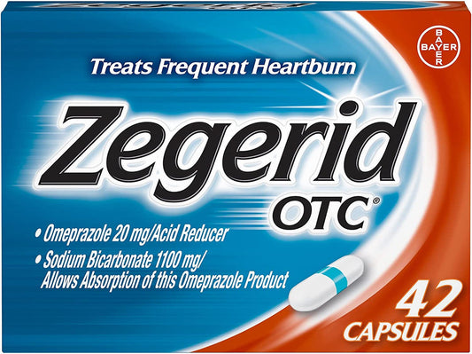 Zegerid - Otc 42 Capsules