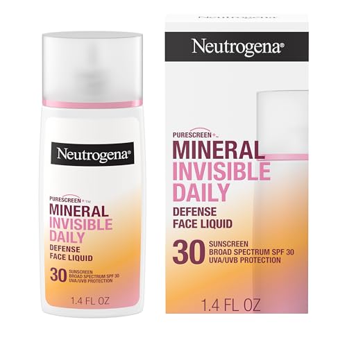 Neutrogena - Mineral Invisible Daily Face Liquid- Defense- With Spf 30- 1.4 Fl Oz