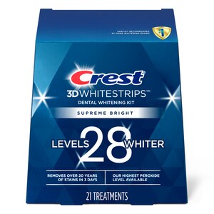 Crest - Whitestrips - Supreme Bright - 21 Strips