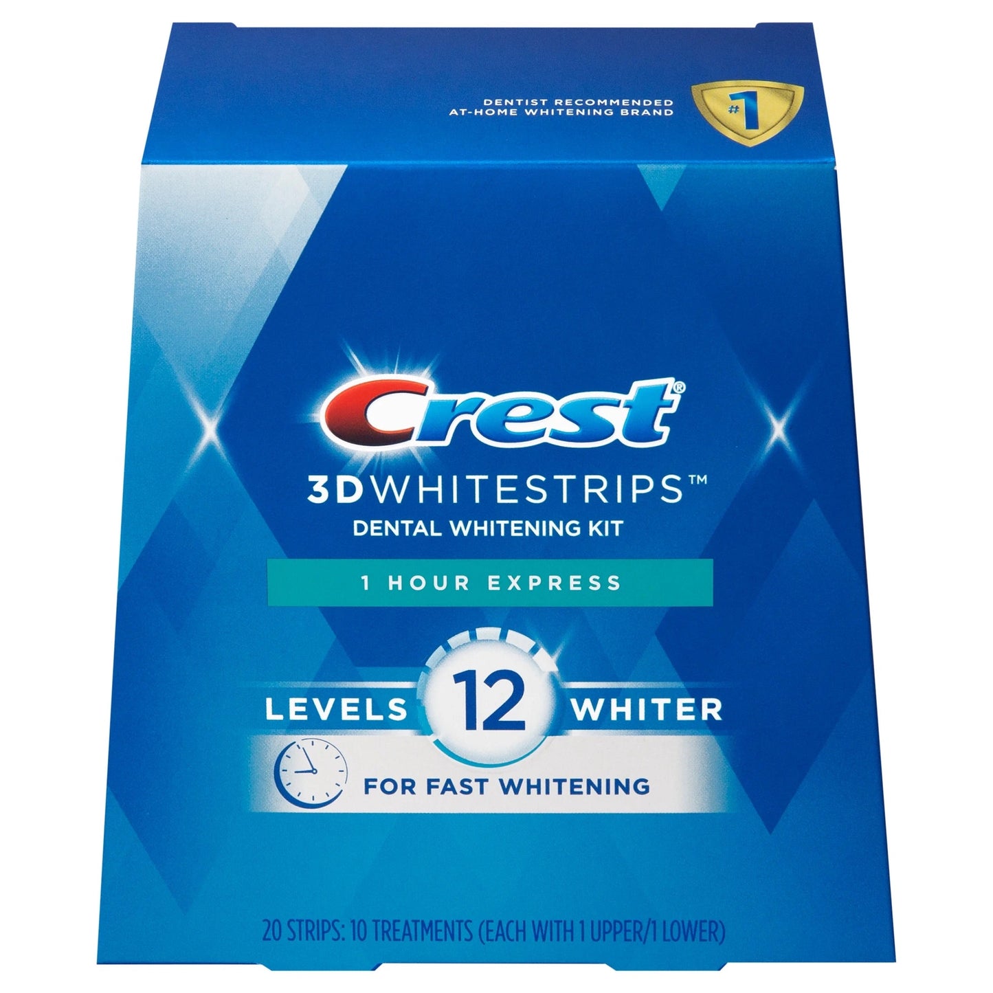 Crest - Whitestrips - 1 Hour Express - 20 Strips