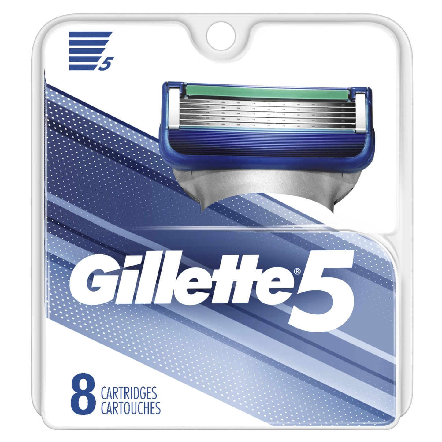 Gillette Blade Refill - Gillette5 - 8 Cartridges