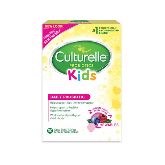 Culturelle - Probiotic - Purely Probiotics - 30 Chewable Tablets