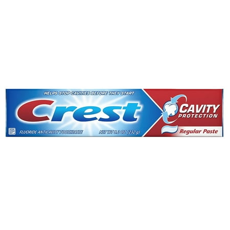 Crest Toothpaste - Cavity Protection - Regular Paste - 8.2 Oz