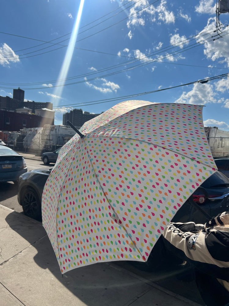 3pk TOTES LARGE COLORFUL DROPLET’S UMBRELLA