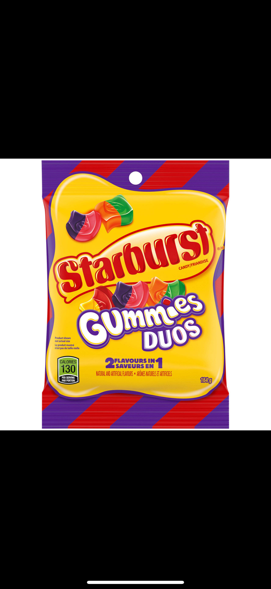 12PK Starburst Gummies Duos 164g