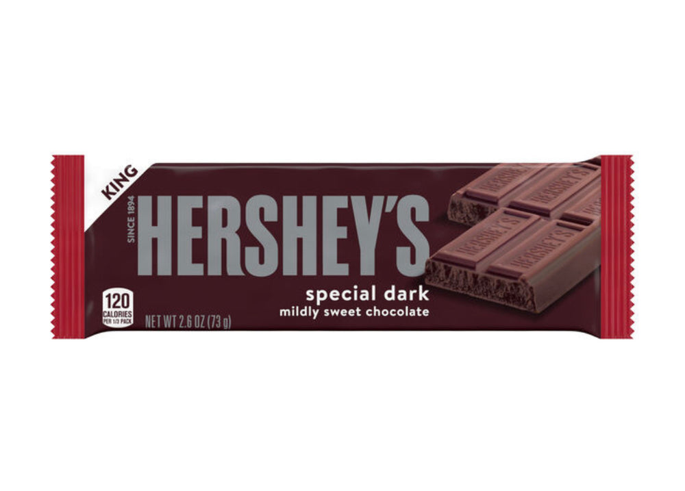 HERSHEY'S King size Special Dark Chocolate Bar 18pk